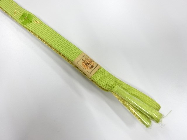  未使用品　正絹　高麗　手組帯締め